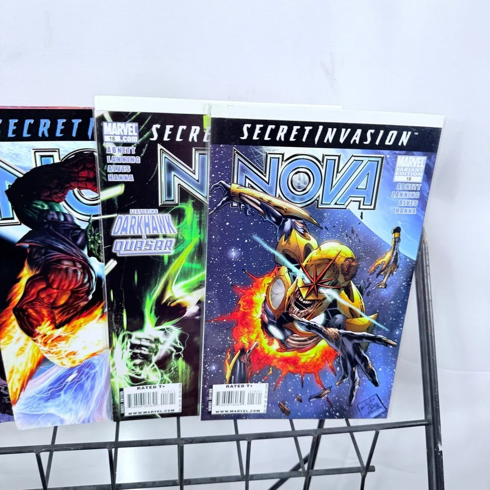 Marvel Nova 8 14-16 18-33 Lot 2007 Series Secret Invasion War Realm of Kings